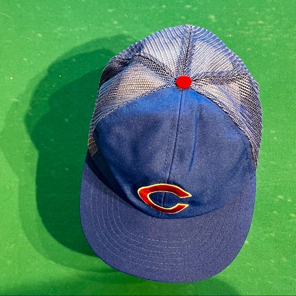 Chicago cubs 1980s adult size adjustable hat - Picture 6 of 9